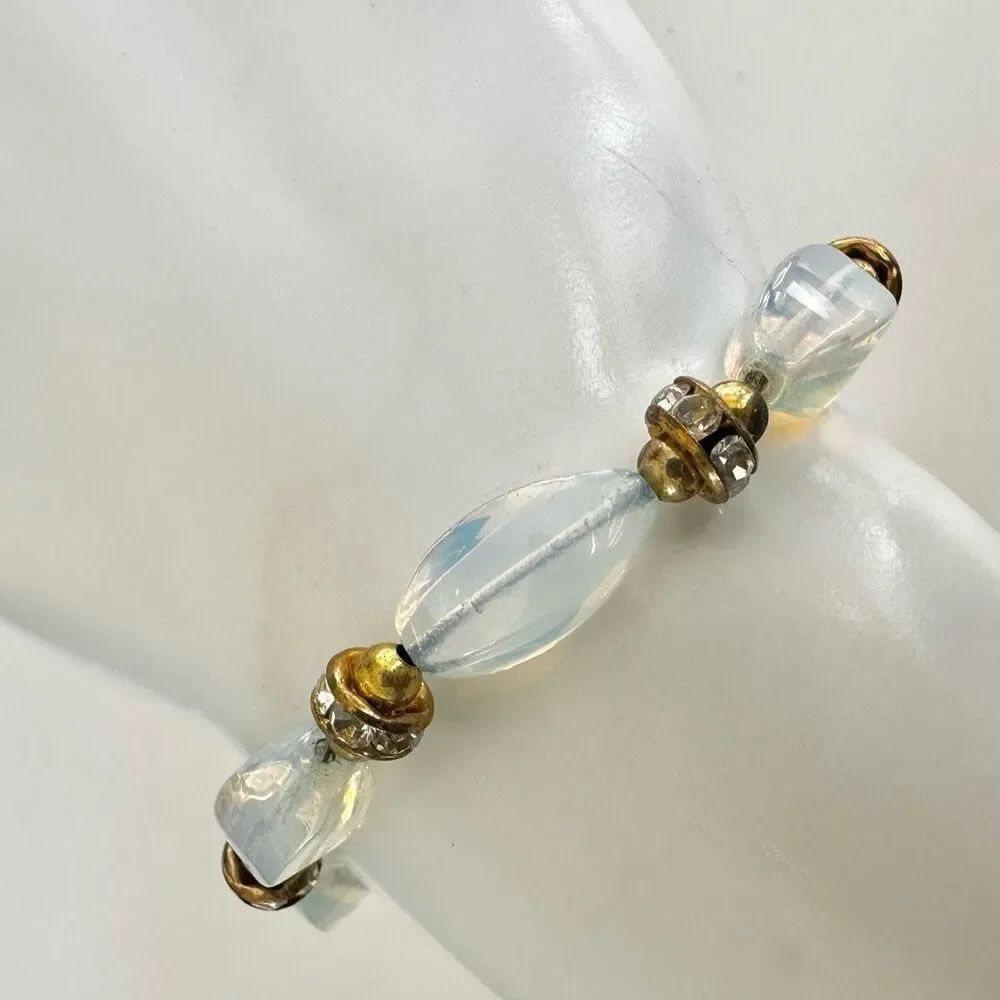 opalite beaded bracelet - Picture 2 of 7